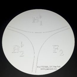 Practice Pad for Mannette Six Bass B Flat Drum