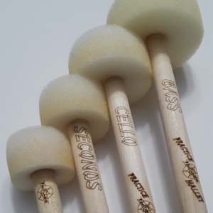 Cello/Guitar/Tenor Bass Practice Mallets