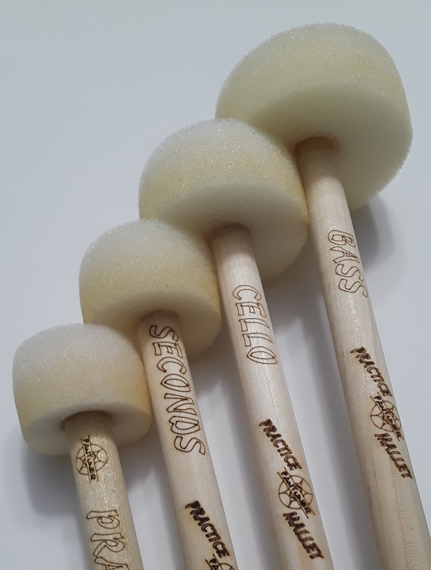 Cello/Guitar/Tenor Bass Practice Mallets - Pantuner, Inc.